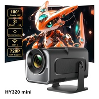 OEM HY320 MINI T950S 4K HD Android Smart WiFi 6 Home Cinema Home Short Focus Projector