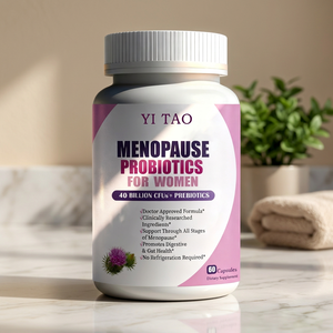 Probiotics Capsules for Women's <b>Menopause</b> – Balance Hormones, Care for Digestive and Immune Health – Natural Formula to Support - Product Image 1
