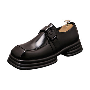 <span class=keywords><strong>Scarpe</strong></span> da Uomo Formali per Lavoro, Hotel, Tempo Libero, Affari, Ricevimento, in Pelle Nera, Nuova Collezione - Product Image 5