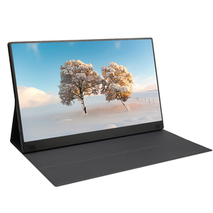 จอมอนิเตอร์แบบพกพาหน้าจอ IPS, หน้าจอสัมผัส1080P แบบพกพาหน้าจอโน๊ตบุ๊คแล็ปท็อป - Product Image 2
