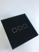 Interrupteur mural intelligent Smartdust pour appareils électroménagers, numérique, Wi-Fi, sans fil, tactile, compatible Google Home et Alexa, commande vocale, 3 gangs