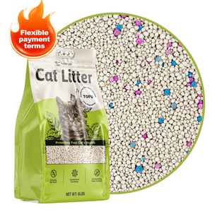 Arena para Gatos de Bentonita Redonda de Marca Privada, Anti-Dispersión, Alta Densidad, Menos Residuos, Bloqueo Instantáneo de Olores, Precio al por Mayor - Product Image 1