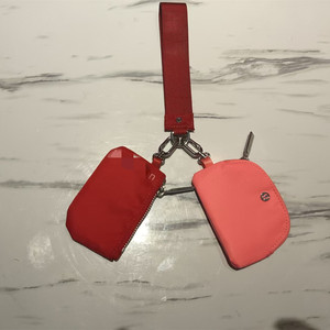 2025 tùy chỉnh có thể tháo rời kép Pouch Vòng tay Keychain chủ thẻ Vòng đeo tay ví túi bán buôn Nylon Coin Purse Keychain - Product Image 6