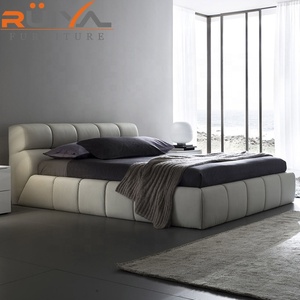 Hotel Bedroom Set <strong>Low</strong> Back Wood Queen Size <strong>Double</strong> <strong>Bed</strong>,loft <strong>Bed</strong> Queen Size - Product Image 4