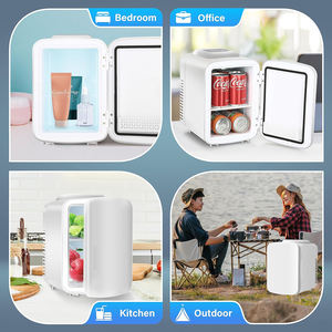 Refrigerador Portátil de 10L, Colorido, Promocional, para Auto, Pequeño, con Frente de Vidrio, Mini Refrigerador para Hogar y Hotel, Venta al Por Mayor - Product Image 6