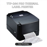 Nouvelle imprimante d'étiquettes de codes-barres à transfert thermique d'origine TTP-244 Pro 203dpi TSC Interface USB et RS232 Garantie 1 an en stock