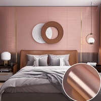 Papier peint métallique autocollant au design géométrique Papier peint vinyle amovible et autocollant pour meubles pour ascenseur et ascenseur Film décoratif