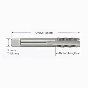 Jeu de tarauds et filières 1/4 18 <span class=keywords><strong>NPT</strong></span> en acier allié GCr15 pour filetage de tuyaux - Product Image 4