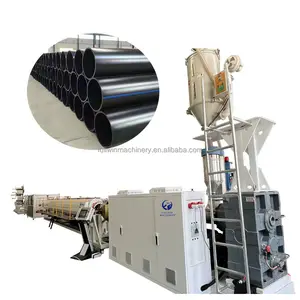 Durable HDPE water supply pipe tube production equipment for making high density polyethylene black tube