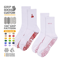 Chaussettes de yoga personnalisées pour femmes, antidérapantes et résistantes à l'usure, chaussettes de fitness avec grip, chaussettes de yoga et de pilates personnalisées