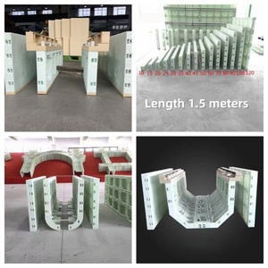 Cassaforma Circolare in Plastica ABS per Colonne in Calcestruzzo a Costruzione Rapida, Lunghezza 1,5m per Progetti Edili e in Calcestruzzo - Product Image 4