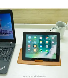 Giá thấp đa chức năng cứng lật bìa cho máy tính bảng làm bằng PU da cung cấp bảo vệ và Ví Tính năng cho iPad