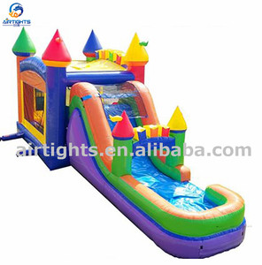 <span class=keywords><strong>Mega</strong></span> casa inflable de rebote, Combo inflable multicolor, tobogán de salto, venta de fábrica hermética - Product Image 3