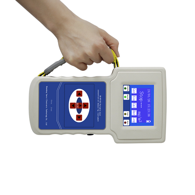 High Sensitivity Portable Dust Meter Monitor Professional Dust Air Quality Monitor Handheld Dust Detector