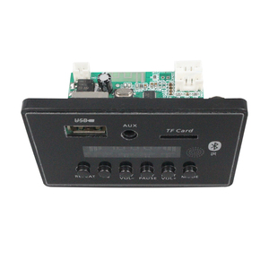 VIRE DC 5V 12v蓝牙<span class=keywords><strong>5.0</strong></span> MP3解码器板USB TF AUX调频收音机无线车载音乐播放器音频模块 - Product Image 4
