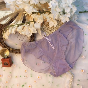 Mutandine in Pizzo da Donna, Slip Sexy Trasparenti con Copertura Completa, Slip con Balze Delicati e Trasparenti all'Ingrosso - Product Image 3