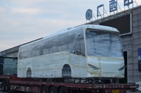 Nuevo Autobús Interurbano Diésel Euro 3 de 12 Metros y 50 Asientos con Diseño de Asientos Flexible y Configurable, Transmisión Manual, Volante a la Izquierda, Fabricado en China
