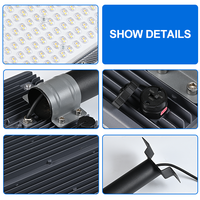 Projecteurs LED 200W 30000LM 3000K/4000K/6500K, éclairage de sécurité extérieur pour zones commerciales, lampadaires LED pour magasins, cours et routes