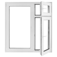 Ventana Corredera Panorámica de PVC con Marco Ultrafino - Vista Despejada, Estilo Moderno y Minimalista