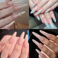 Juego de 120 Moldes de Uñas en Forma de Cohete, Estilo Nuevo y Popular