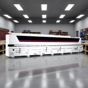 Machine à chants de bordage souple J C L X U, 16 formes, <span class=keywords><strong>placage</strong></span> PVC bois, machine à chants de bordage automatique pour porte de placard sans poignée - Product Image 1