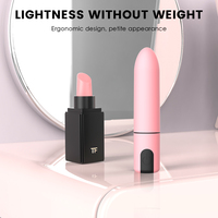 Jouets sexuels pour adultes à chargement USB, masseur clitoridien discret rose compact, vibromasseur en forme de rouge à lèvres, mini vibromasseur, jouet sexuel en forme de balle