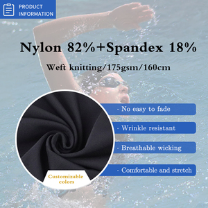 Tái Chế Của Phụ Nữ Áo Ngực Spandex Vải 82% Nylon 18% Spandex Căng Đan Đồng Bằng Vải Cho Đồ Lót Liền Mạch - Product Image 3