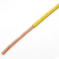 Câbles en cuivre BVR à un seul conducteur 1,5 2,5 4 6 10 mm, fils électriques toronnés