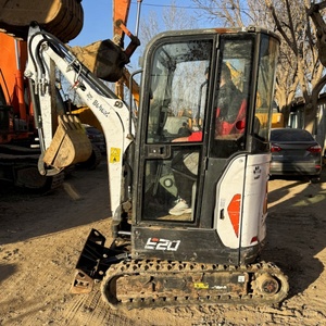 Excavadora de cadenas usada de 2 toneladas E20Z en oferta con componentes PLC y KYB, 1 año de garantía, accesorios originales, alta potencia de excavación - Product Image 4
