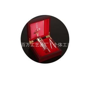 Boîte cadeau en bois pour safran, emballage rectangulaire, matériaux médicinaux traditionnels chinois, boîte artisanale Heze Shandong - Product Image 4