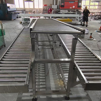 Leadworld Chine usine rouleaux en acier bande transporteuse support par gravité rouleaux porteurs rouleaux tendeurs convoyeur pour bande transporteuse