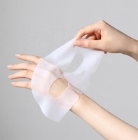 Masque en feuille d'hydrogel de cristal de bio-collagène blanc à clair Masque de sérum hautement concentré