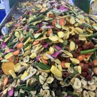 Smakelijke En Gezonde Gemengde Gedroogde Fruit-En Groentechips-Ideaal Om Onderweg Te Snacken
