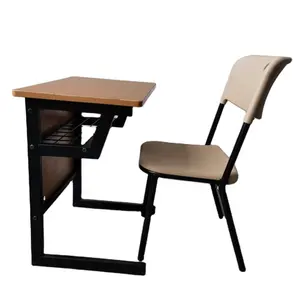 ร้อนขายราคาถูกโต๊ะนักเรียนโรงเรียนและเก้าอี้ PP