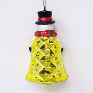 Großhandel Trend Spielzeug Produkte niedlichen Schneemann gelbe Glocke Anhänger - Product Image 3