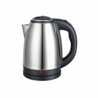 Bouilloire électrique portable en acier inoxydable certifiée CE, 1,8 L, chauffe-eau rapide, arrêt automatique, maintien au chaud, utilisation domestique et en camping-car