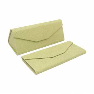 Custom Logo Triangle Magnetic Folding <b>Glasses</b> <b>Case</b> Eyeglasses <b>Cases</b> Sunglasses Organizer - Product Image 4
