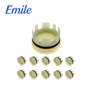 غطاء نهاية المحرك مع حشية OE 11117797932 لسيارات BMW E81 E90 E60 الفئة 1 و3 و5 وX1 وX3 وZ4، أغطية جانبية للمحرك مع مانع تسرب الزيت
