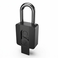 Cadenas intelligent Ttlock Tuya Mindy robuste en laiton, étanche IP65, avec lecteur d'empreintes digitales, NFC et capacité de 1000 empreintes digitales