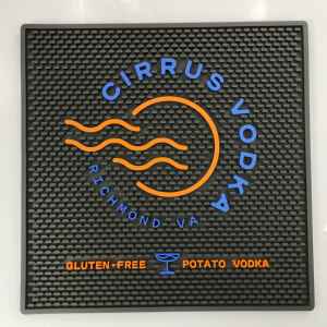 Custom Logo <b>Silicone</b> PVC Bar Mat Rubber Pub Runner Spill <b>Pad</b> Beer Rail Mat Drip Tray Non Slip Service Mat Table Mat Coaster - Product Image 4