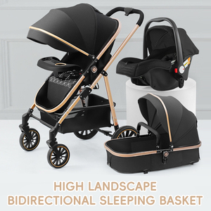 SUNNUO OEM Luxe Pliable Trois-en-un Léger Design Moderne avec Auvent Pliable pour S'asseoir ou S'allonger - Product Image 2