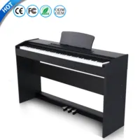 Teclado piano eletrônico 88 teclas piano digital grande teclado