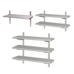 Fábrica de acero inoxidable VICTORY estante de pared de alta calidad estante de acero inoxidable gabinete SS equipo de catering para otros suministros de restaurante - Product Image 1