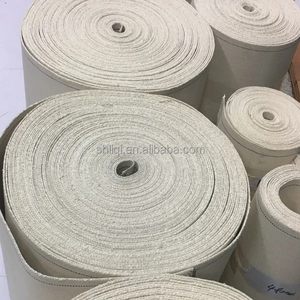 Tuval pamuk dokuma dokuma dokuma konveyör bant gıda yağ sınıfı ekmek bisküvi hamur ekmek için dayanıklı - Product Image 4