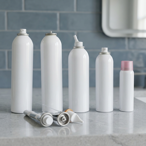 Botellas de Aluminio Reutilizables y Reciclables, Latas Metálicas Redondas Plateadas, Blancas y Negras para Envasado de Cosméticos y Farmacéuticos - Product Image 5