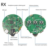 Auriculares Inalámbricos Bluetooth Nordic Chip 2.4G LE Audio para TV con Placa Transmisora OEM ODM Aptx Sin Pérdidas Auracast para Ver Televisión