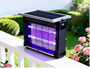 Piège à insectes solaire d'extérieur, anti-moustiques étanche 12/30/40W, vente en gros, alimenté par énergie solaire Type-C - Product Image 5