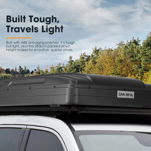 SAN HIMA Tiendas de Techo Rígidas de ABS Tipo Concha, Ligeras y de Montaje Rápido, con Panel Digital Integrado para Camping 4x4 - Product Image 2