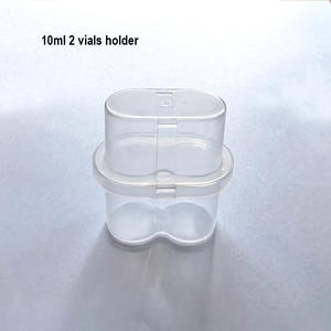 Kotak Plastik Baru 10ml 2 Slot Tempat Vial 10ml 2 Slot Kemasan Peptida Kotak Kemasan Tahan Air untuk Vial - Product Image 3
