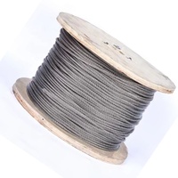 Udiya Fabrik Maßgefertigtes 1,45mm 2,7mm PVC-beschichtetes Edelstahlseil (304/316) 7*19 7*7 Drahtseil - Für Aufzüge